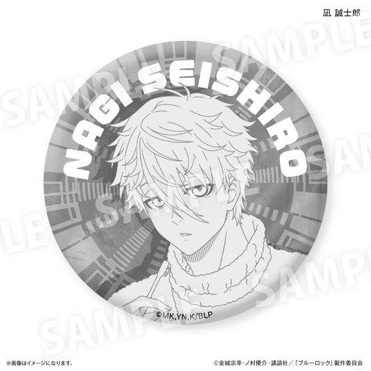 ブルーロック Wake Up & Get Ready 線画缶バッジ 乙夜 影汰