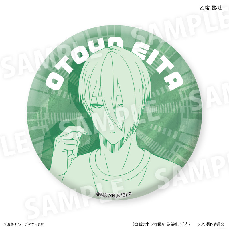 ブルーロック Wake Up & Get Ready 線画缶バッジ 凪 誠士郎