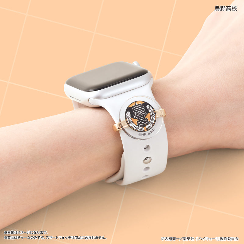 ハイキュー!! スマートウォッチチャーム 烏野高校・ヒナガラス