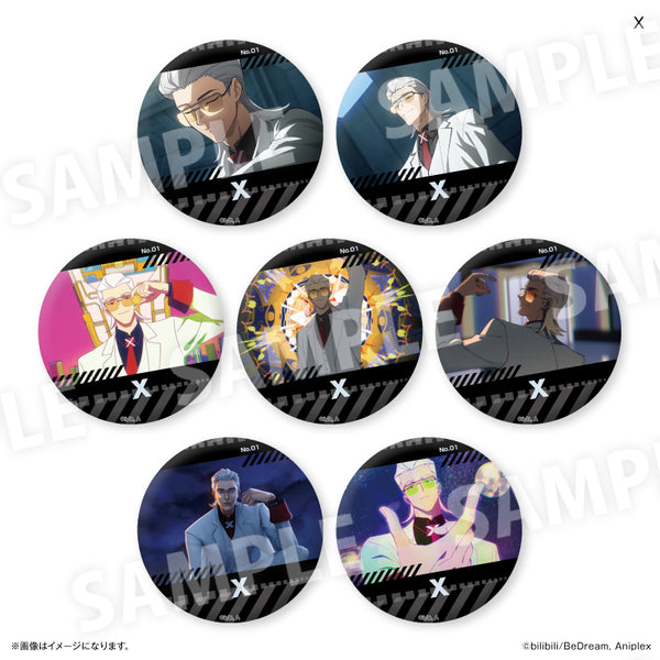 アニメ「TO BE HERO X」 だけ缶 Xだけトレーディング缶バッジ 【全7種