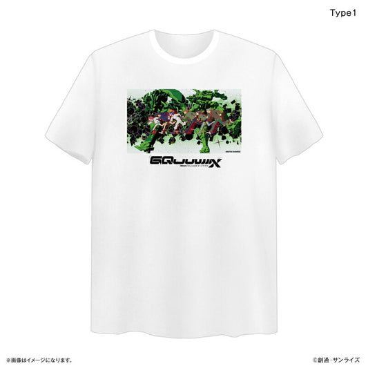 『機動戦士Gundam GQuuuuuuX』 ビッグシルエットTシャツ Type1