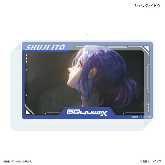 『機動戦士Gundam GQuuuuuuX』 アクリルブロック シュウジ・イトウ
