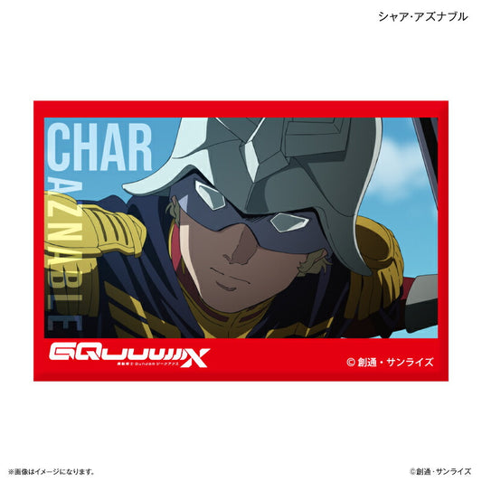 『機動戦士Gundam GQuuuuuuX』 ミニアートスタンド シャア・アズナブル