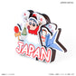 クレヨンしんちゃん 木製レイヤーマグネット JAPAN（日の丸）