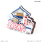 クレヨンしんちゃん 木製レイヤーマグネット JAPAN（温泉）