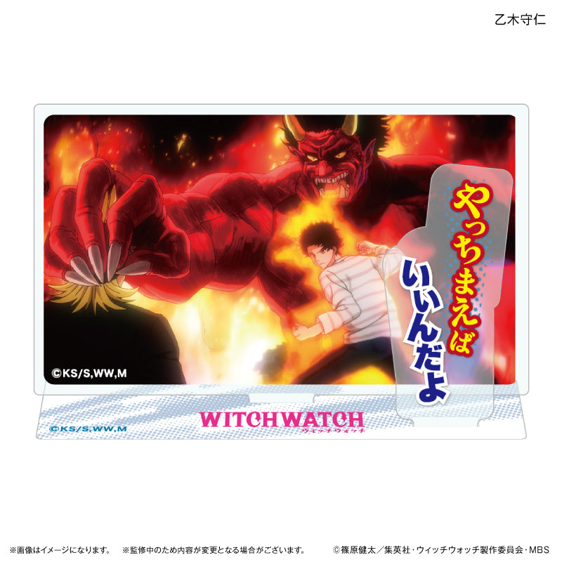 TVアニメ『ウィッチウォッチ』 セリフ付きアクリルジオラマ 乙木守仁