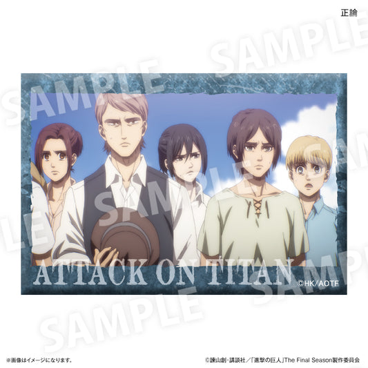 進撃の巨人 ミニアートスタンド 正論