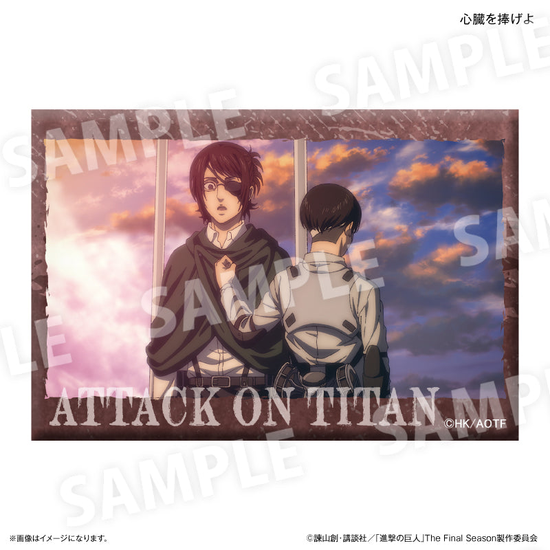 進撃の巨人 ミニアートスタンド 心臓を捧げよ
