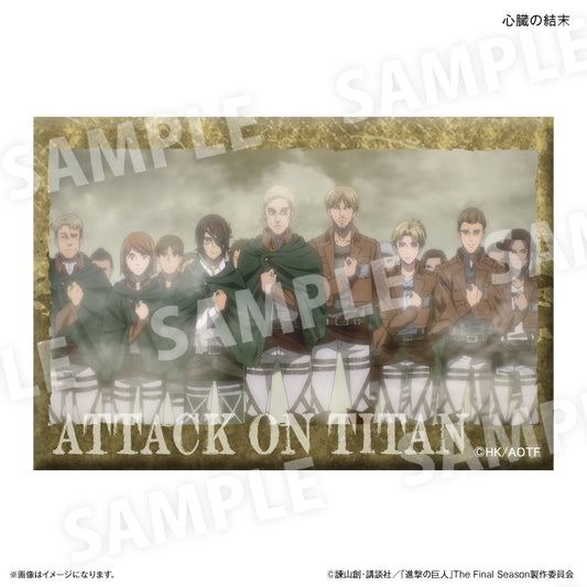 進撃の巨人 ミニアートスタンド 心臓の結末