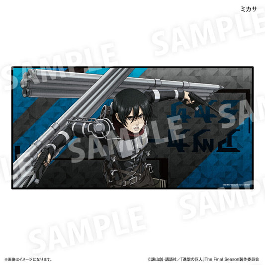 進撃の巨人 ビッグタオル ミカサ