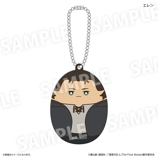 進撃の巨人 アクリルキーホルダー にぎにぎの楽園ver. エレン