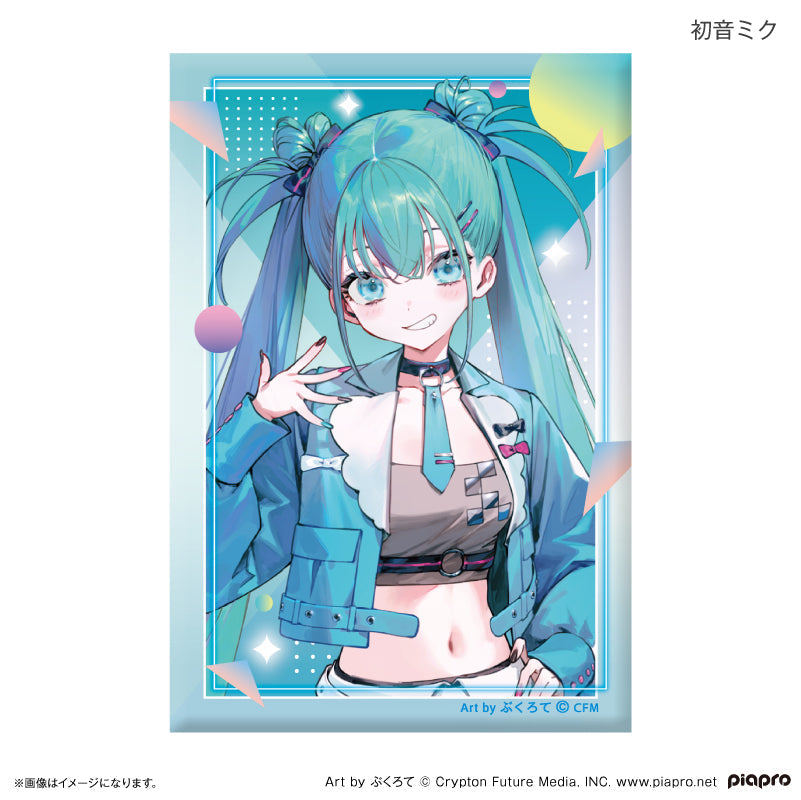 ピアプロキャラクターズ 令和アイドル 缶マグネット 初音ミク