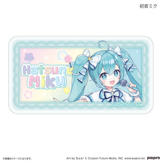 ピアプロキャラクターズ 平成アイドル ネームバッジ 初音ミク