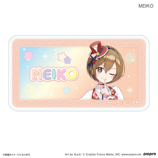 ピアプロキャラクターズ 平成アイドル ネームバッジ MEIKO