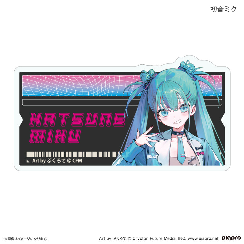 ピアプロキャラクターズ 令和アイドル ネームバッジ 初音ミク