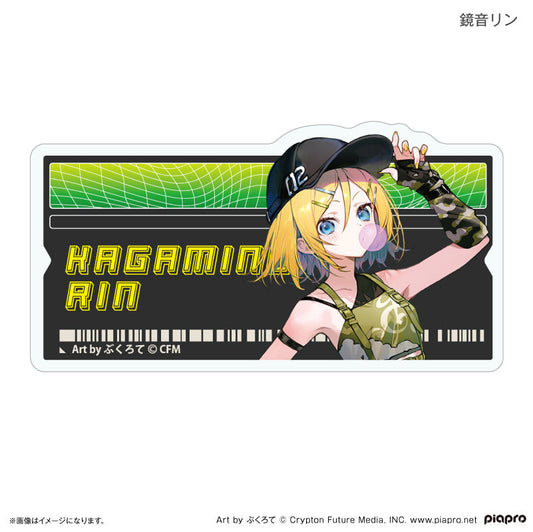 ピアプロキャラクターズ 令和アイドル ネームバッジ 鏡音リン