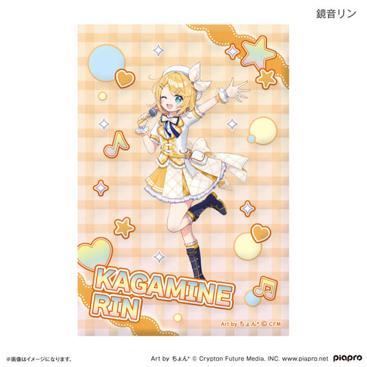 ピアプロキャラクターズ 平成アイドル ミニアートスタンド 鏡音リン