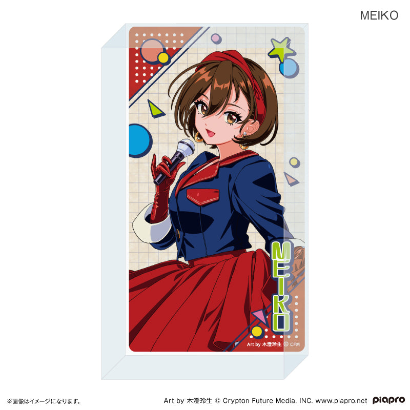 ピアプロキャラクターズ 昭和アイドル アクリルブロック MEIKO