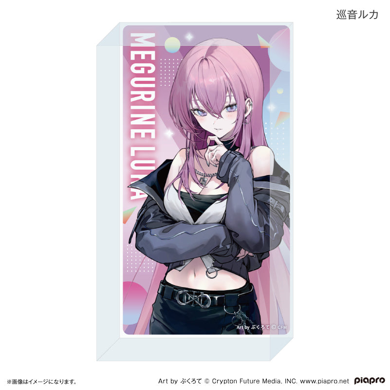 ピアプロキャラクターズ 令和アイドル アクリルブロック 巡音ルカ
