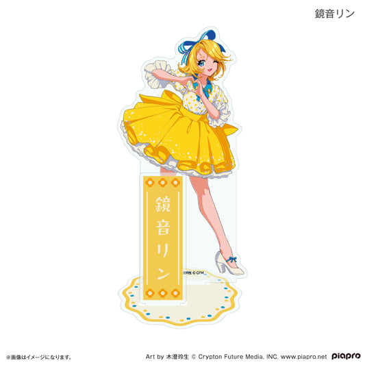 ピアプロキャラクターズ 昭和アイドル アクリルスタンド 鏡音リン