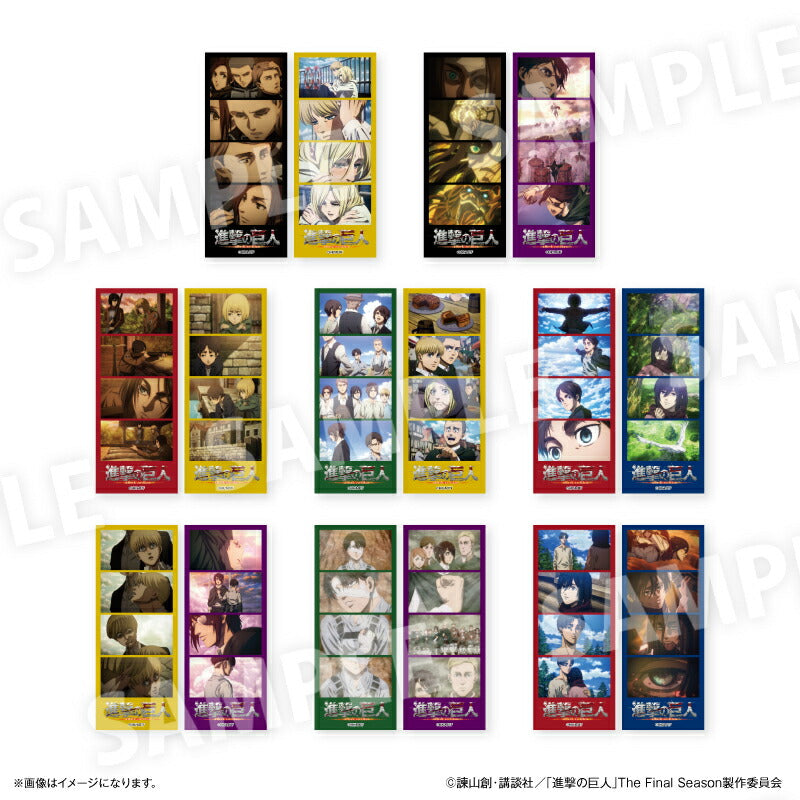 進撃の巨人 よんどり トレーディングブロマイド 【全8種】（BOX）