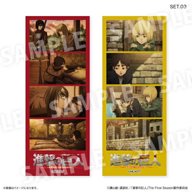 進撃の巨人 よんどり トレーディングブロマイド 【全8種】（BOX）