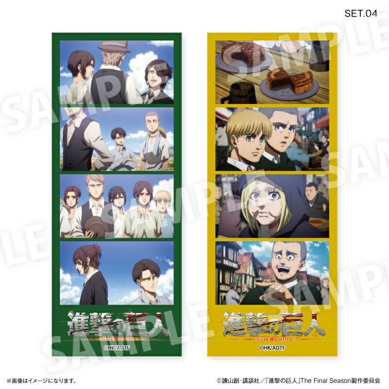 進撃の巨人 よんどり トレーディングブロマイド 【全8種】（BOX）