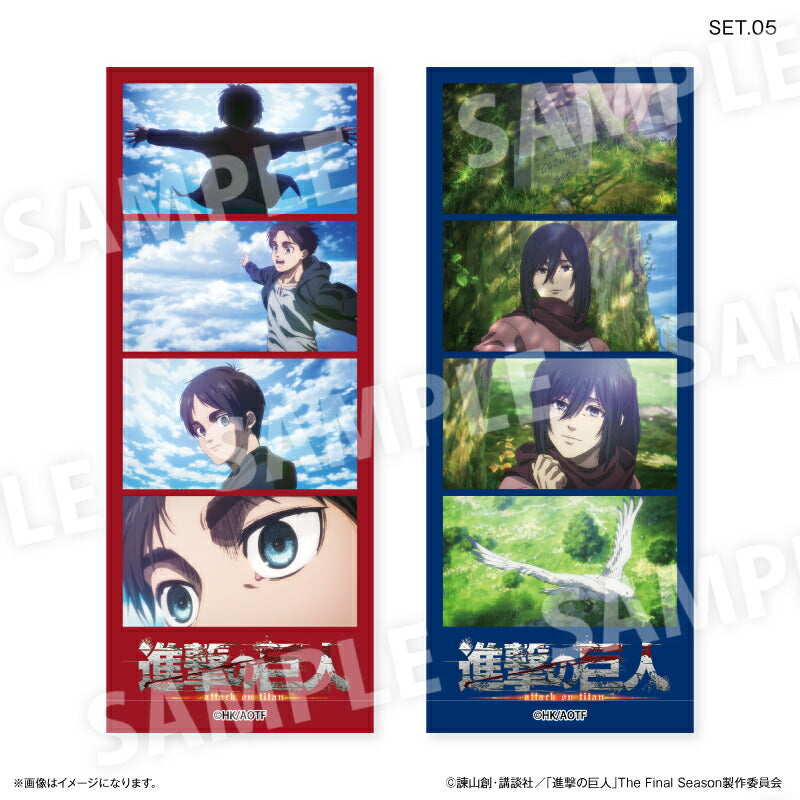 進撃の巨人 よんどり トレーディングブロマイド 【全8種】（BOX