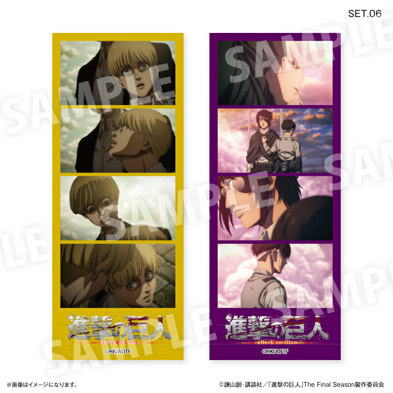 進撃の巨人 よんどり トレーディングブロマイド 【全8種】（BOX）