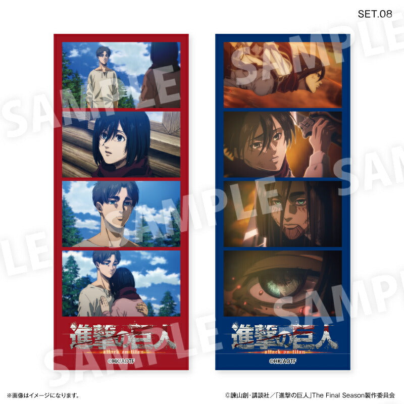 進撃の巨人 よんどり トレーディングブロマイド 【全8種】（BOX）