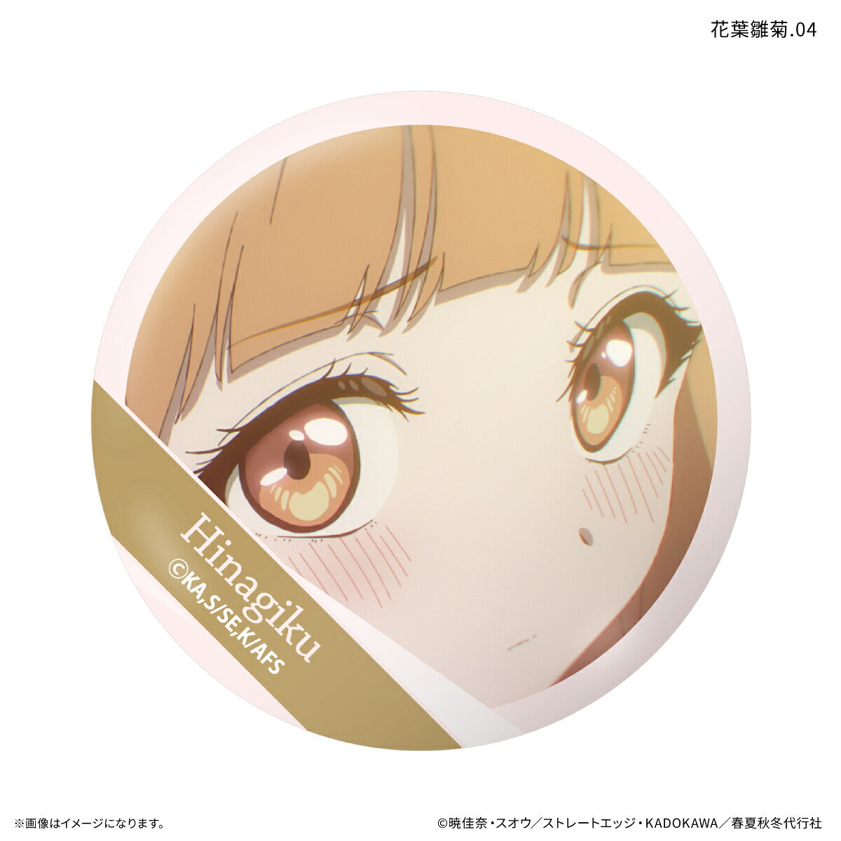 テレビアニメ『春夏秋冬代行者 春の舞』 だけ缶 花葉雛菊だけトレーディング缶バッジ 【全7種】（BOX）