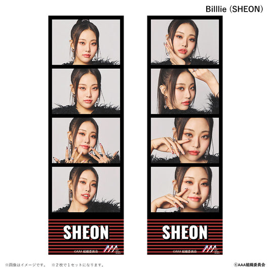 4CUT PHOTO2枚セット Asia Artist Awards 2022 Billlie SHEON