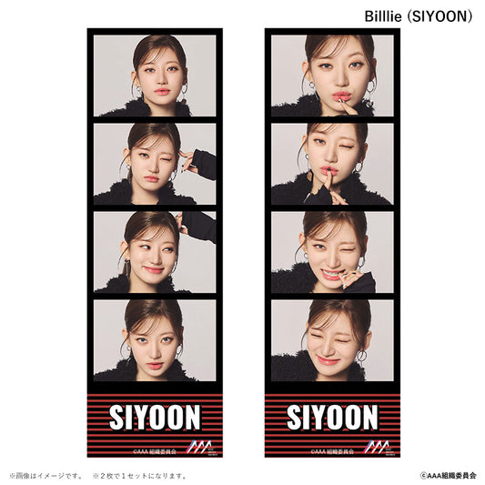4CUT PHOTO2枚セット Asia Artist Awards 2022 Billlie SIYOON