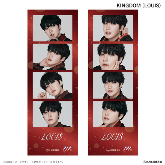 4CUT PHOTO2枚セット Asia Artist Awards 2022 KINGDOM LOUIS