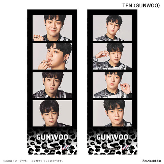 4CUT PHOTO2枚セット Asia Artist Awards 2022 TFN GUNWOO