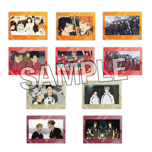 ハイキュー!! トレーディングステッカー 場面写BOX