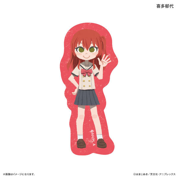 ぼっち・ざ・ろっく！　バイトル　喜多郁代　山田リョウ　ピック型ステッカー ぼっち・ざ・ろっく！ バイトル 喜多郁代 山田リョウ ピック型