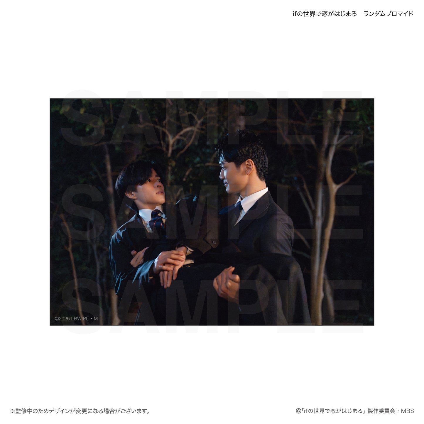 ifの世界で恋がはじまる　ランダムブロマイド　全30種