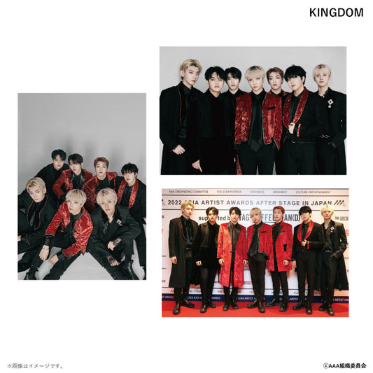 ポストカード3枚セット　Asia Artist Awards 2022 KINGDOM