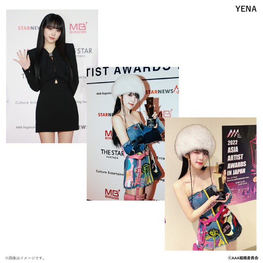 ポストカード3枚セット　Asia Artist Awards 2022 YENA