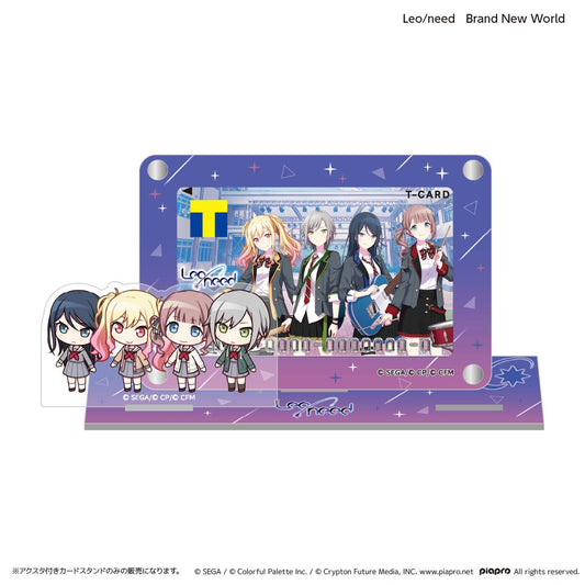 アクスタ付きカードスタンド(Leo/need Brand New World)