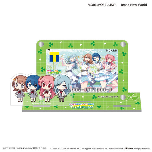 アクスタ付きカードスタンド(MORE MORE JUMP! Brand New World)