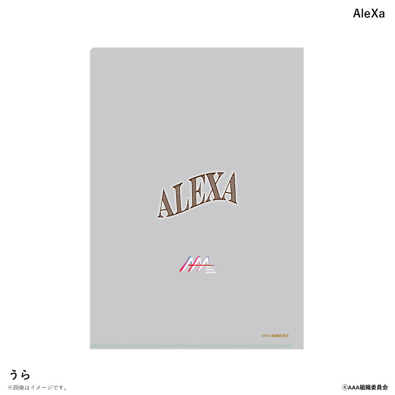 A4クリアファイル　Asia Artist Awards 2022 AleXa
