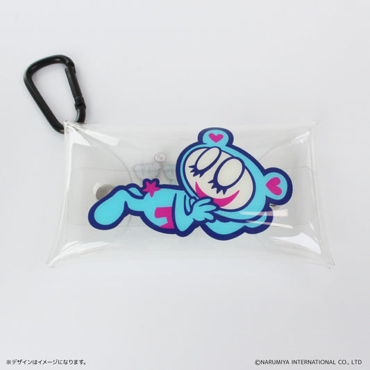 クリアマルチケース エンジェルブルー(すやすやナカムラくん)