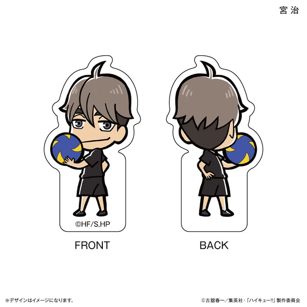 ★【未使用】ハイキュー!! アクリルクリップバッジ 宮治 ☆【未使用】ハイキュー!! アクリルクリップバッジ 宮治