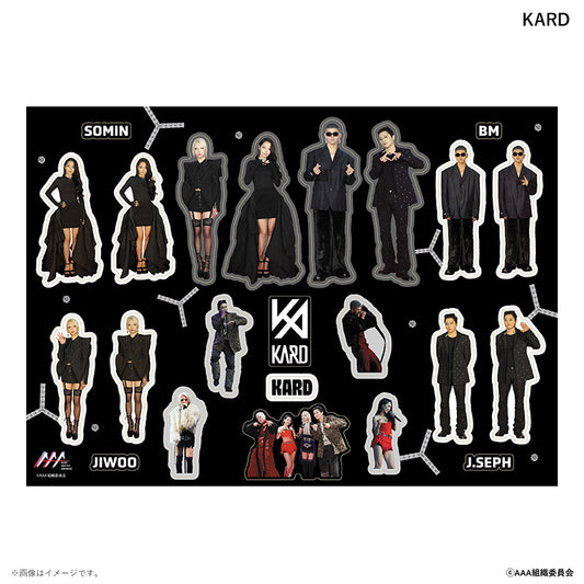 ステッカーシート Asia Artist Awards 2022 KARD