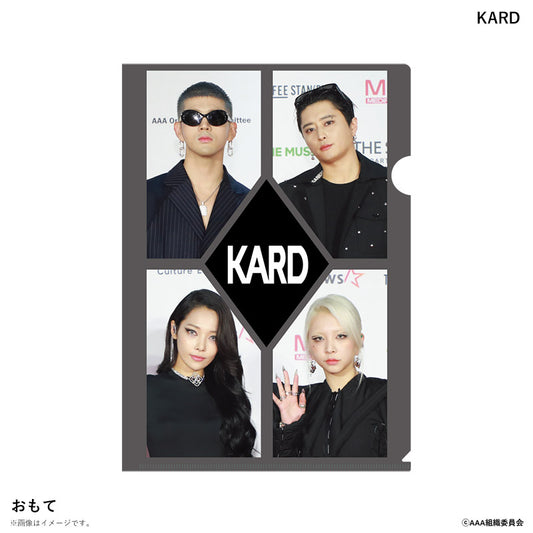 A4クリアファイル Asia Artist Awards 2022 KARD