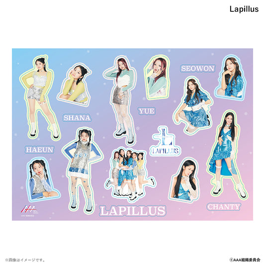 ステッカーシート Asia Artist Awards 2022 Lapillus