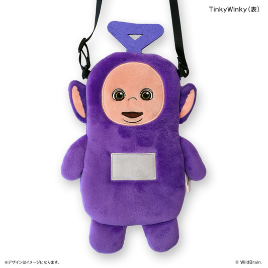 テレタビーズ　ぬいぐるみスマホポーチ　Tinky Winky