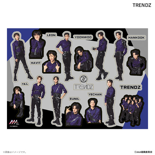 ステッカーシート Asia Artist Awards 2022 TRENDZ
